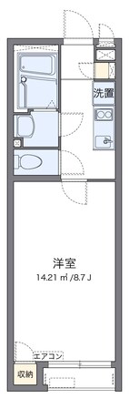 クレイノティアラの物件間取画像